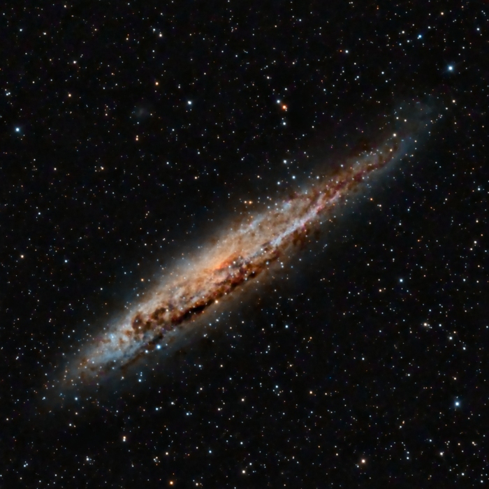 NGC4945 edge-on galaxy